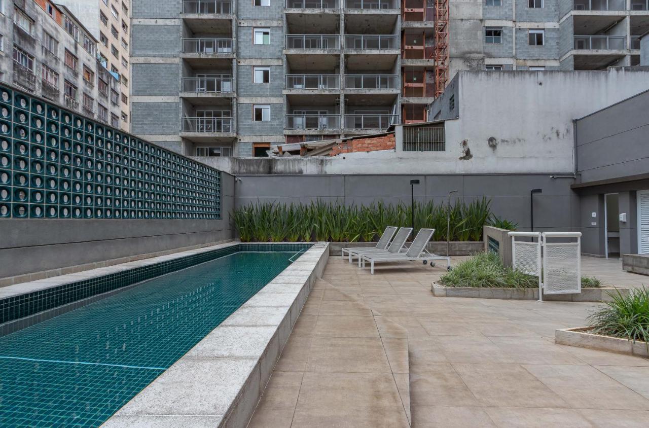 Predio Completo Com Piscina Perto De Estacao De Metro No Centro De Sao Paulo - Setin Downtown Praca Da Se Daire Dış mekan fotoğraf
