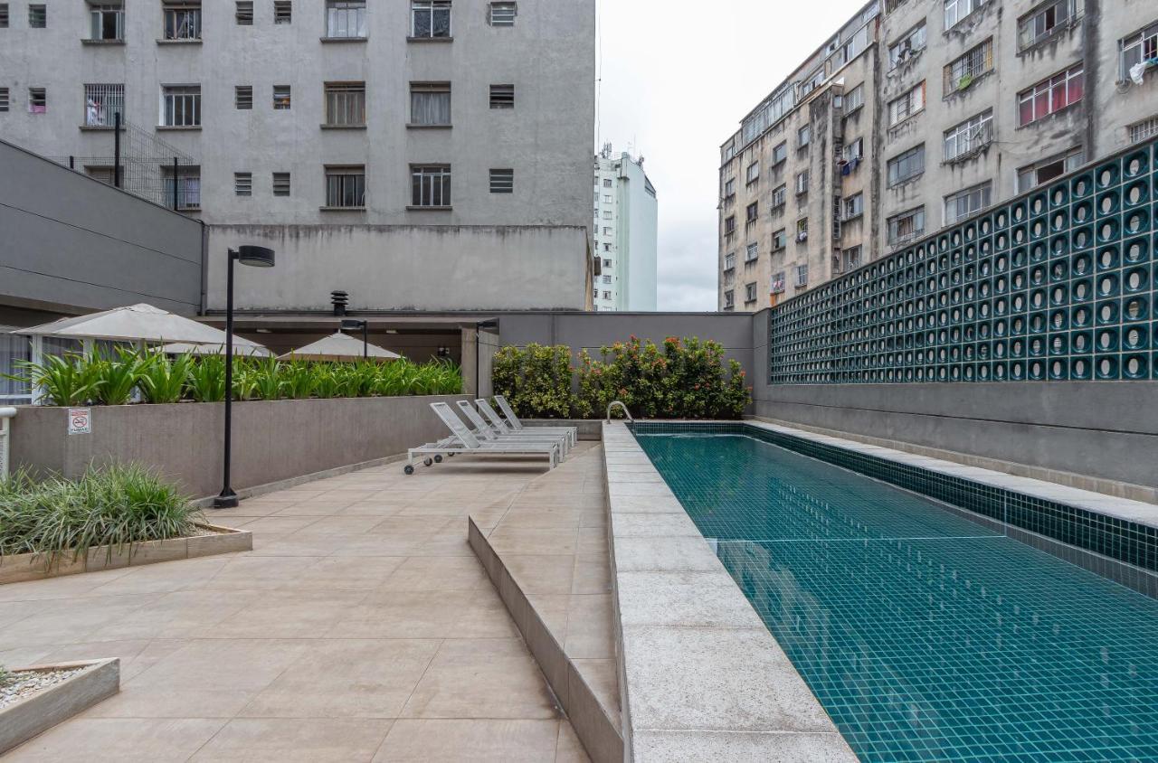 Predio Completo Com Piscina Perto De Estacao De Metro No Centro De Sao Paulo - Setin Downtown Praca Da Se Daire Dış mekan fotoğraf